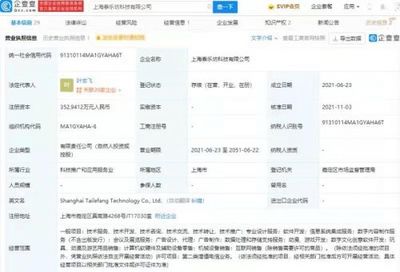 阿里巴巴關(guān)聯(lián)公司投資泰樂坊，布局動漫與游戲產(chǎn)業(yè)